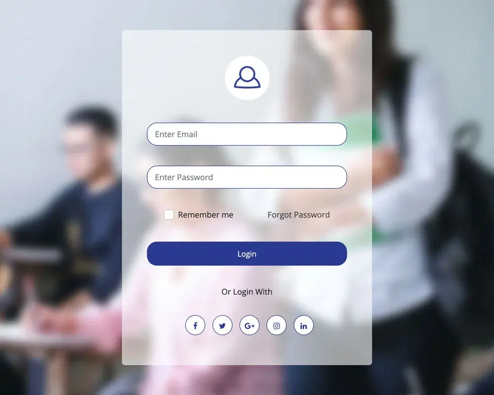 Techsphere School Management System Login