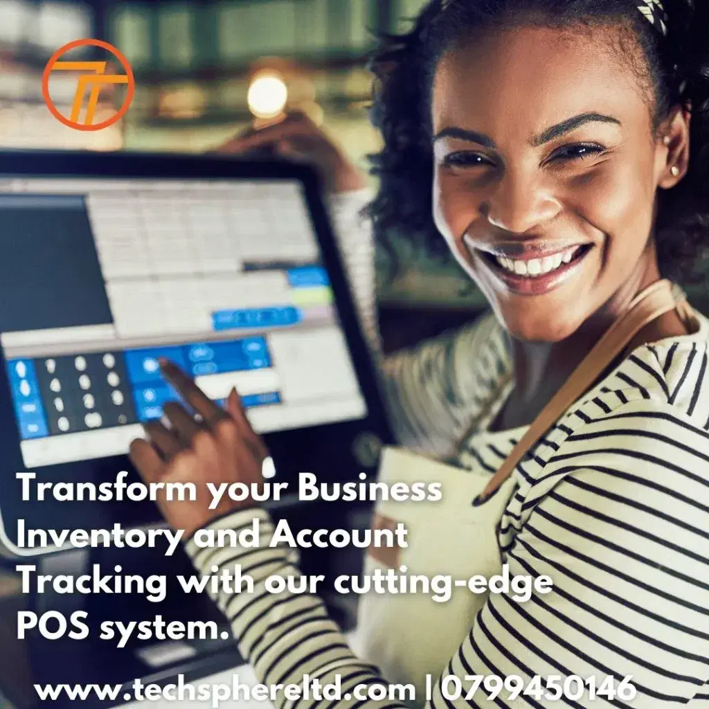 TechSphere POS interface mockup