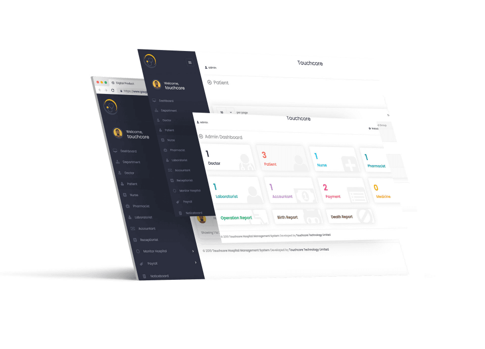 E-Afya HIMS Interface